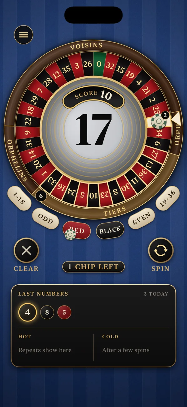 Crown Roulette on iPhone screenshot 4 of 4