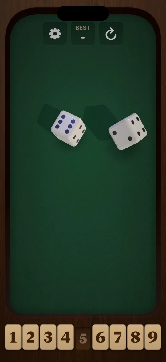 Shut The Box on iPhone screenshot 2 of 8