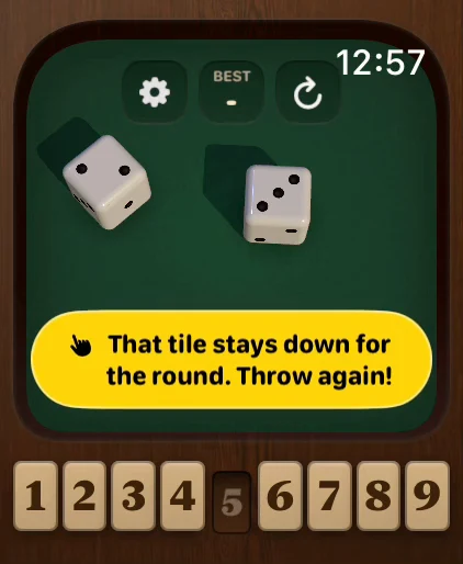 Shut The Box screenshot 1 of 10